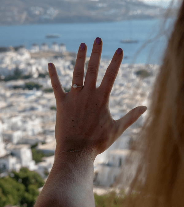 Verlobung in Mykonos: David und ich heiraten!