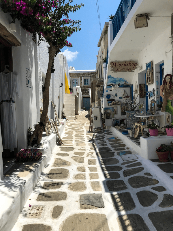 Inselhopping-Paros-Naoussa-Town